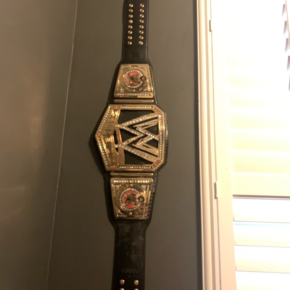 WWE Authentic where world heavyweight championship commemorative title belt